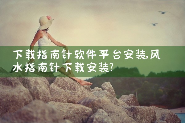 下载指南针软件平台安装